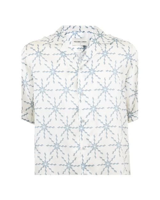 Frescobol Carioca White Roberto Shirt for men