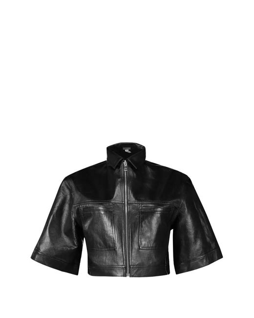 Lamarque Black Caprice Reversible Leather Jacket