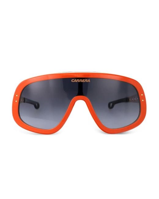 メンズ Carrera シールドサングラス Blue