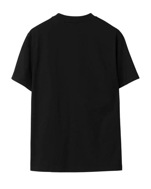 Burberry Black T-Shirts And Polos for men