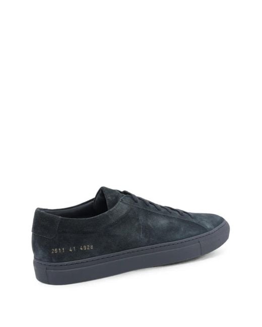Common Projects Blue Achilles Premium Sneakers for men