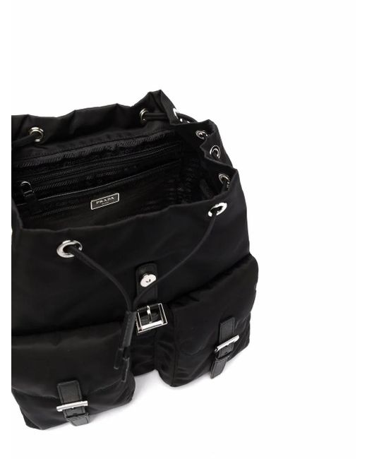 Prada Black Medium Re-nylon Backpack