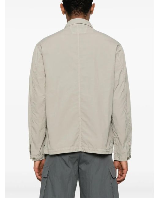 C P Company White Lens-Detail Blazer for men