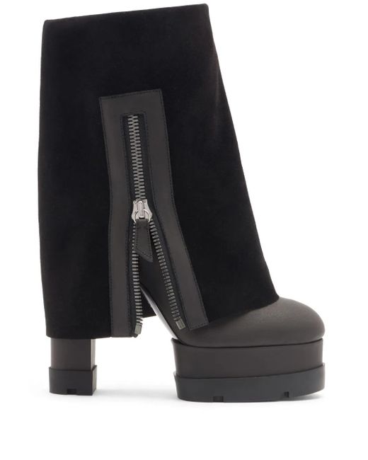 Stivali Nancy Reversable 120Mm di Casadei in Black