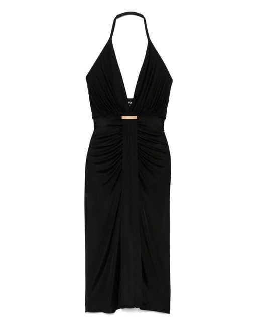 Abito Midi Con Scollo All'Americana di Tom Ford in Black