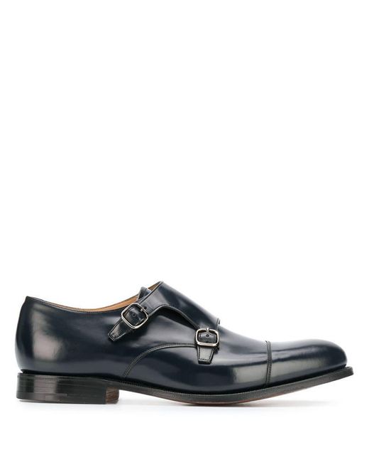 Lyst Church�s Classic Monk Shoes in Blue for Men