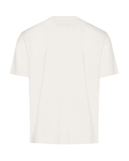 Zegna White Basic T-Shirt for men