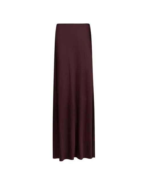 Liu Jo Purple Train Maxi Skirt