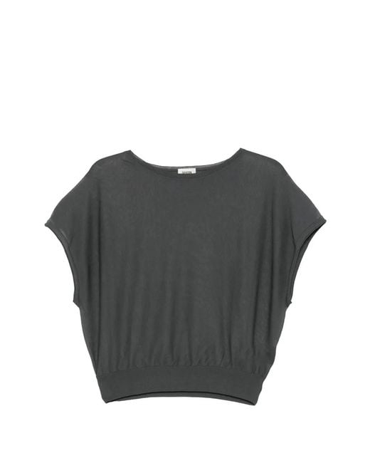 Drykorn Gray Gerlotta Short-Sleeve T-Shirt