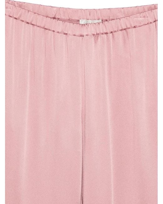 Antonelli Pink Elasticated Trousers