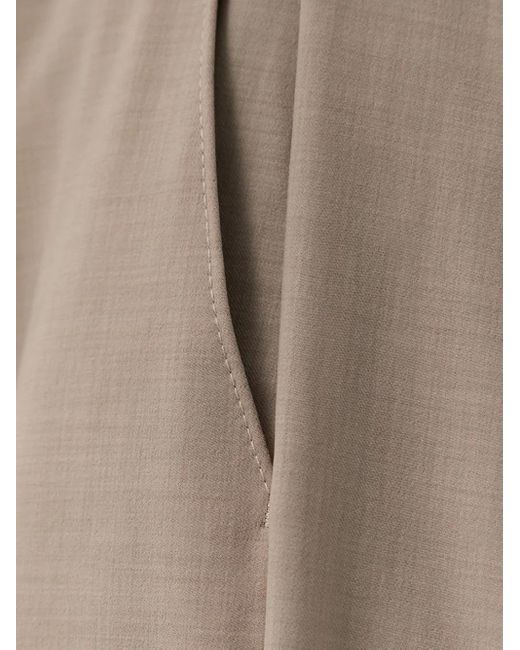 Herskind Natural Button-Fastening Tailored Trousers