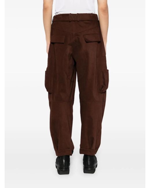 Mordecai Brown Loose-Fit Trousers for men