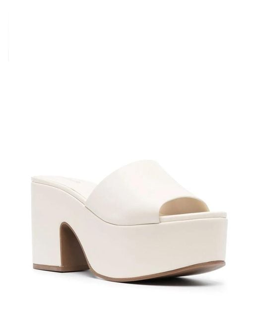 Larroude Natural 100Mm Miso Sandals