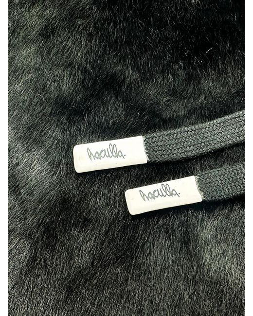 Haculla Black Faces Fur Jacket for men