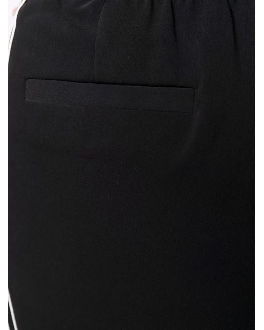 Ralph Lauren Black Striped Tapered Trousers