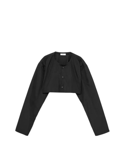 Rier Black Buttoned Mini Shirt Shirt