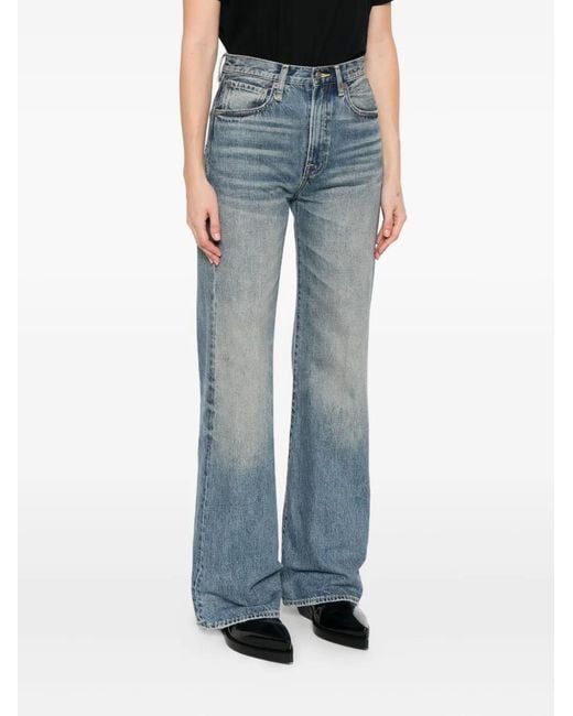R13 Blue Washed Jeans