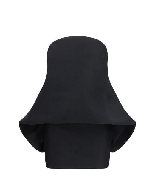 Balenciaga Black Balloon Bustier Dress