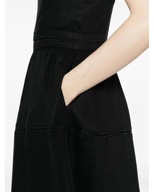 Vestido Everett Reformation de color Black