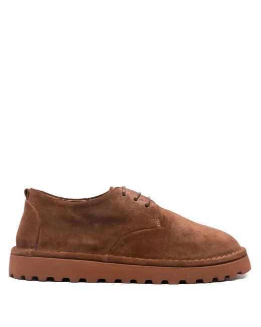 Marsèll Brown Sancrispa Derby-Schuhe aus Wildleder