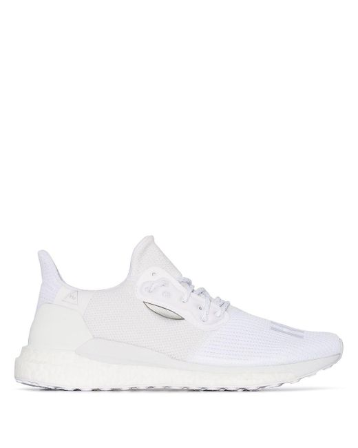 adidas Rubber X Pharrell Williams Solar Hu Proud Sneakers in White for Men  - Save 59% | Lyst