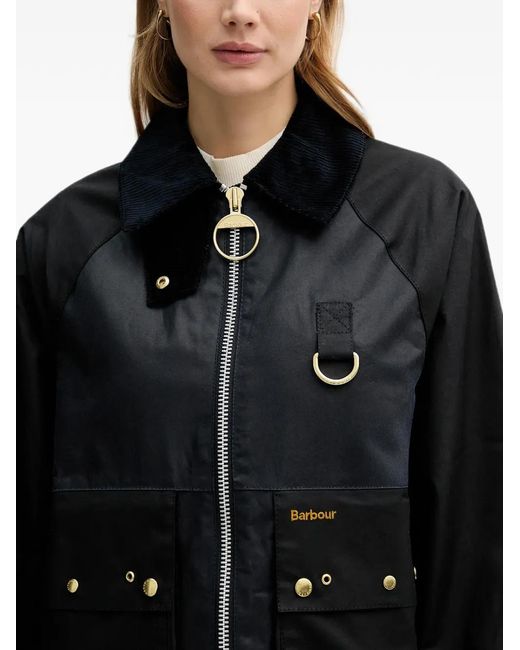Barbour Black Kearton Wax Jacket