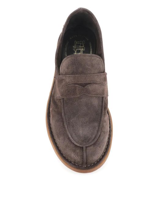 Mocassins En Daim À Entaille Penny Alexander Hotto pour homme en coloris Brown
