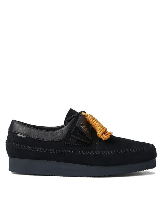 Clarks Black Leather Shoes for men