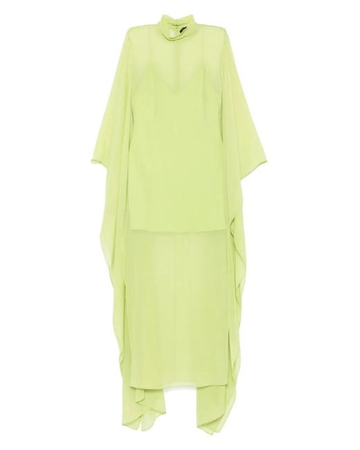 ‎Taller Marmo Yellow Lanzarote Kaftan Dress