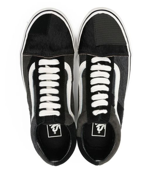 Vans Gray Panelled Sneakers