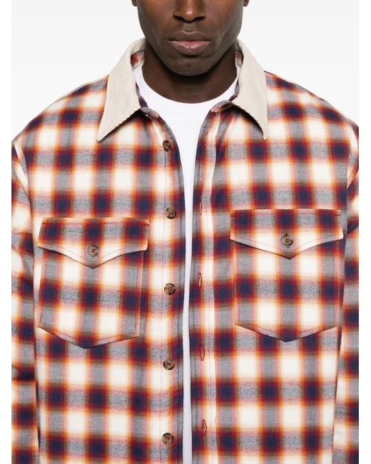 Isabel Marant Red Steeve Shirt Jacket for men