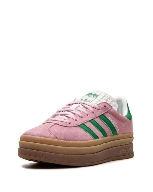 Adidas Gazelle Bold Suède Sneakers in het Pink