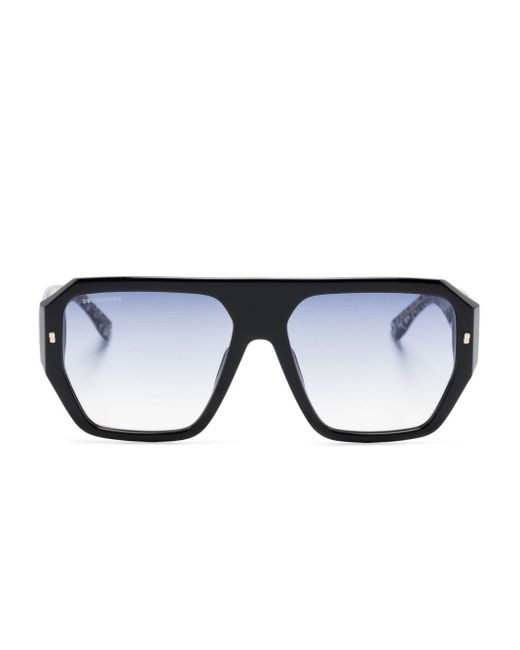 DSquared² Blue D20128s Pilot-frame Sunglasses for men