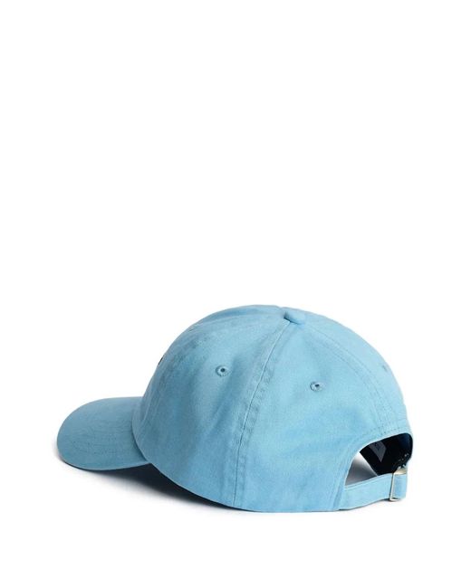 sunflower Blue Embroidered Logo Cap for men