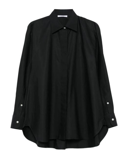 Camisa Cocoon Con Botones Givenchy de color Black