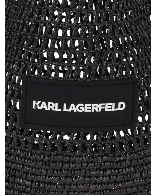 Karl Lagerfeld K/essential ビーチバッグ Black