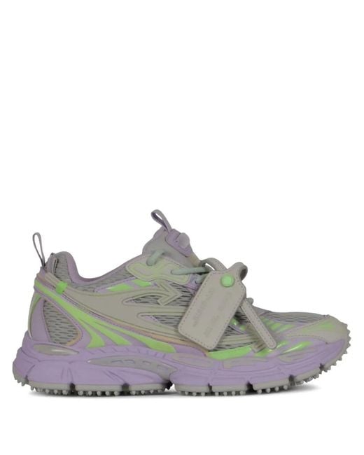 Off-White c/o Virgil Abloh Gray Lace-Up Sneakers