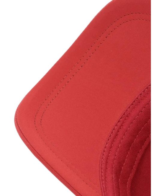 ARMANI EXCHANGE Red Logo-Detail Baseball Cap for men