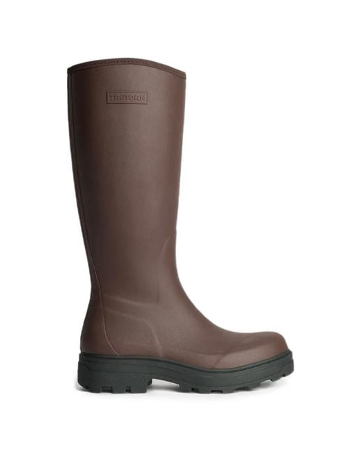 Tretorn Brown Halla Zip-Fastening Boots for men