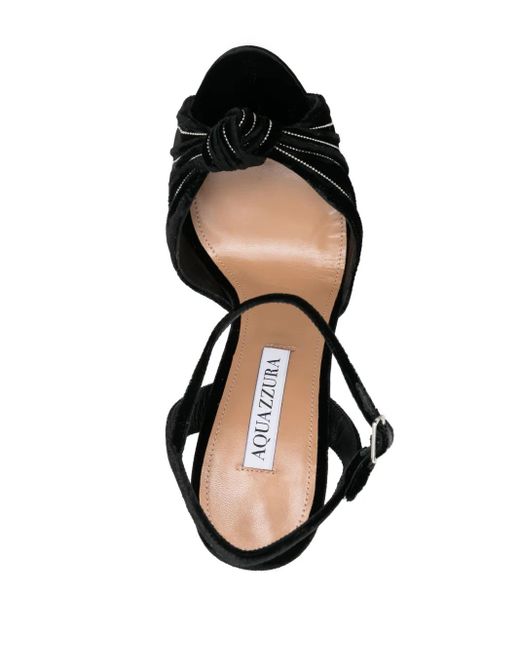 Aquazzura Black Sandals