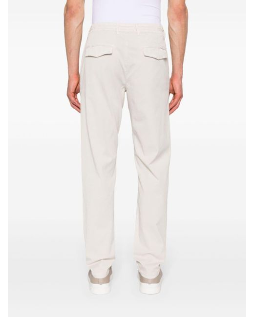 Pantalones ajustados con cordones Eleventy de hombre de color White