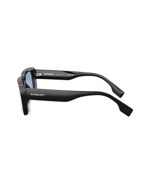 Burberry Blue Jarvis Rectangular-Frame Sunglasses for men
