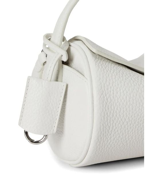Polo Ralph Lauren White Polo Play Small Leather Bag