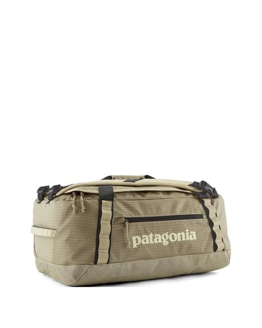 Patagonia Gray Hole Logo-Print Duffel Bag