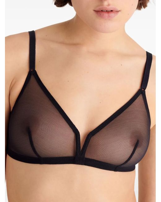 Eres Black Providence Triangle Bra