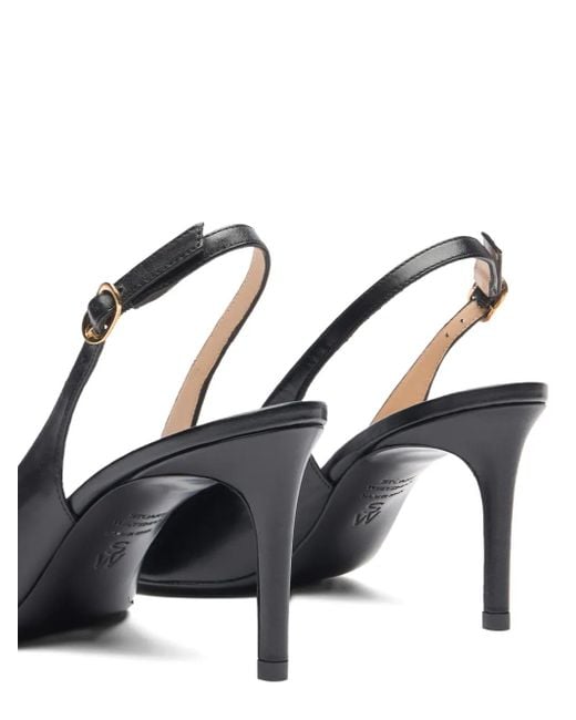 Stuart Weitzman Black 75Mm Power Pumps