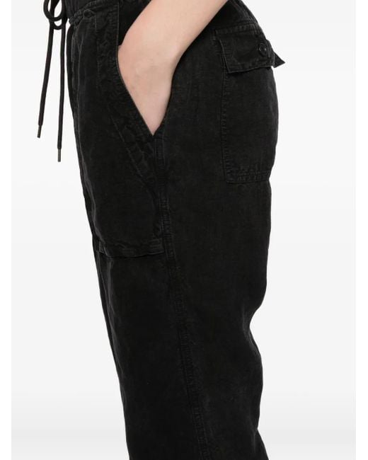 James Perse Black Media Trousers