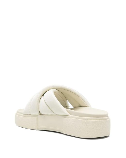 Tommy Hilfiger White 40Mm Platform Sandals