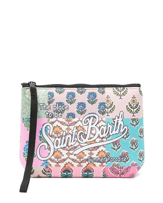 Mc2 Saint Barth White Aline Pouch