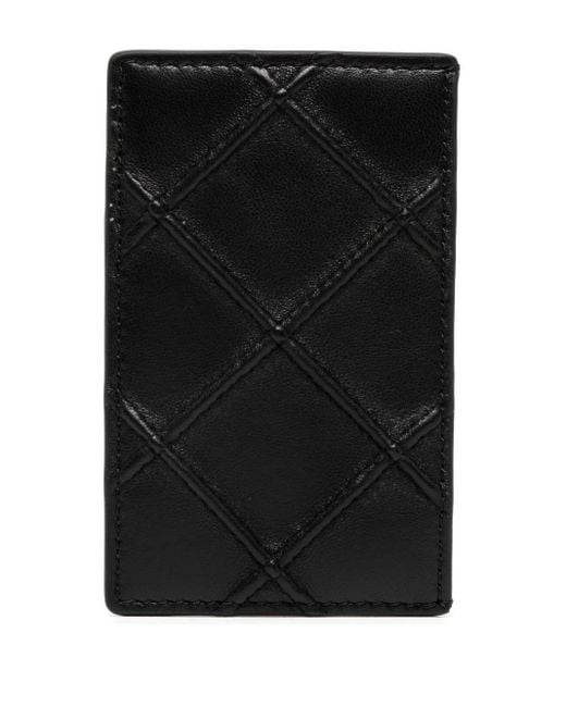 Tory Burch Black Fleming Soft Card Holder